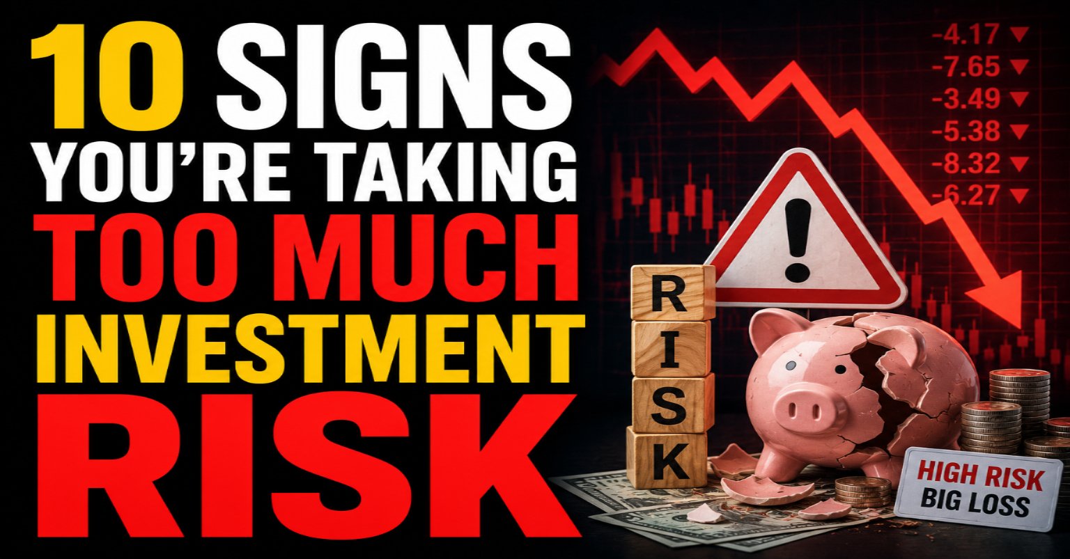 10 Signs You’re Taking Too Much Investment Risk