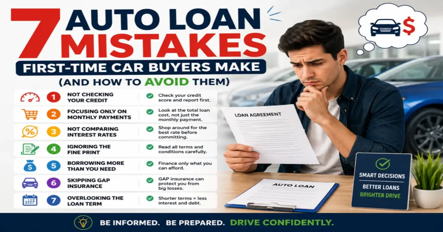 7 Auto Loan Mistakes First-Time Car Buyers Make (And How to Avoid Them)
