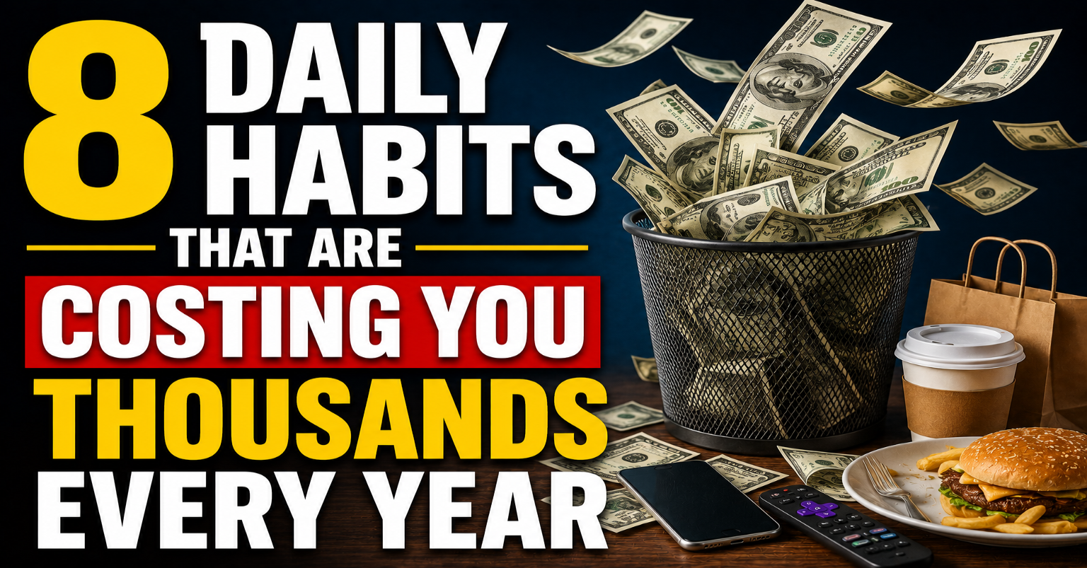 8 Daily Habits That Are Costing You Thousands Every Year
