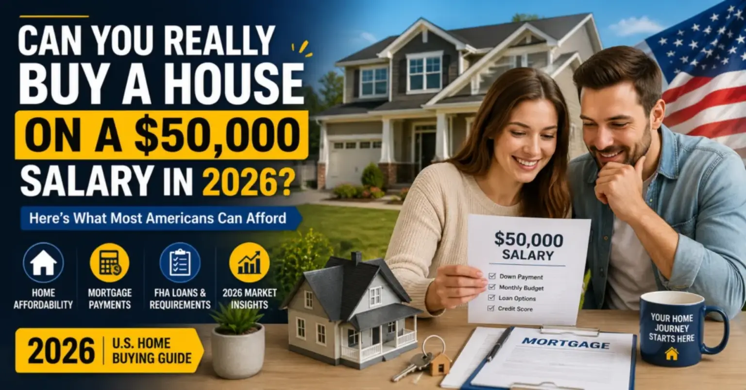 Can You Really Buy a House on $50,000 Salary 2026?