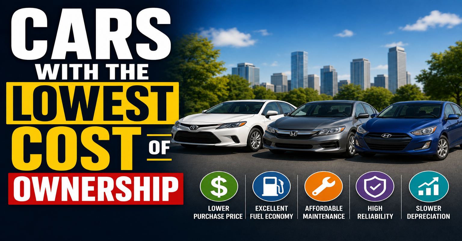 Cars With the Lowest Cost of Ownership in 2026