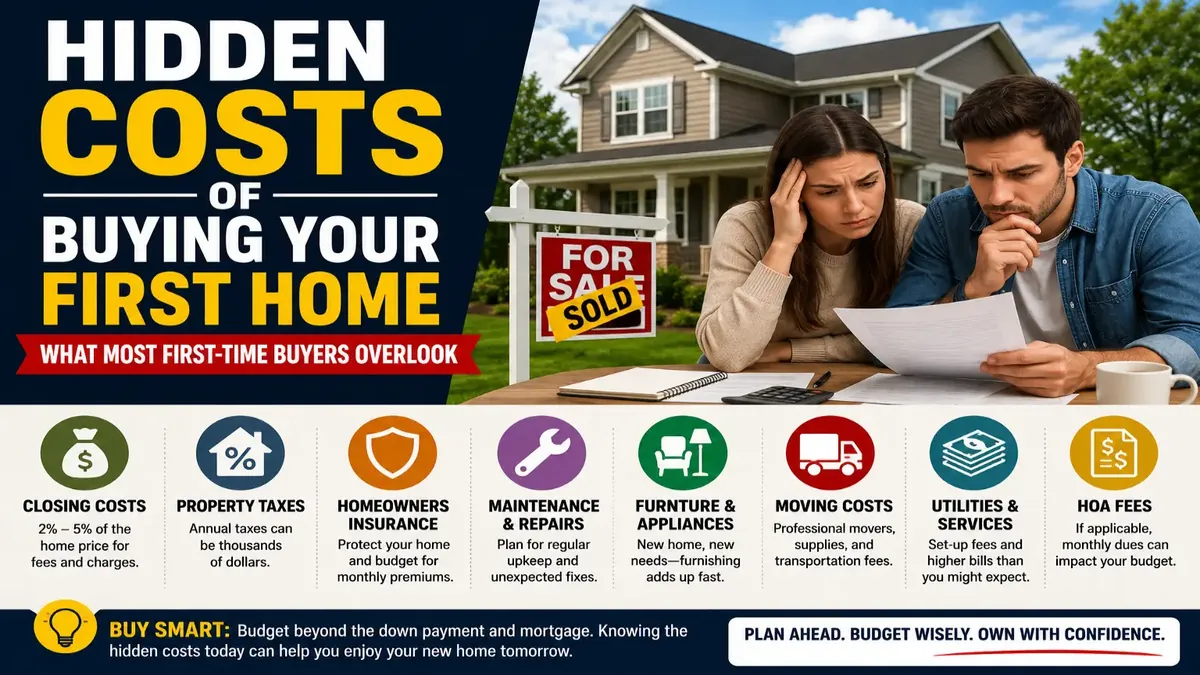 Hidden Costs of Buying Your First Home