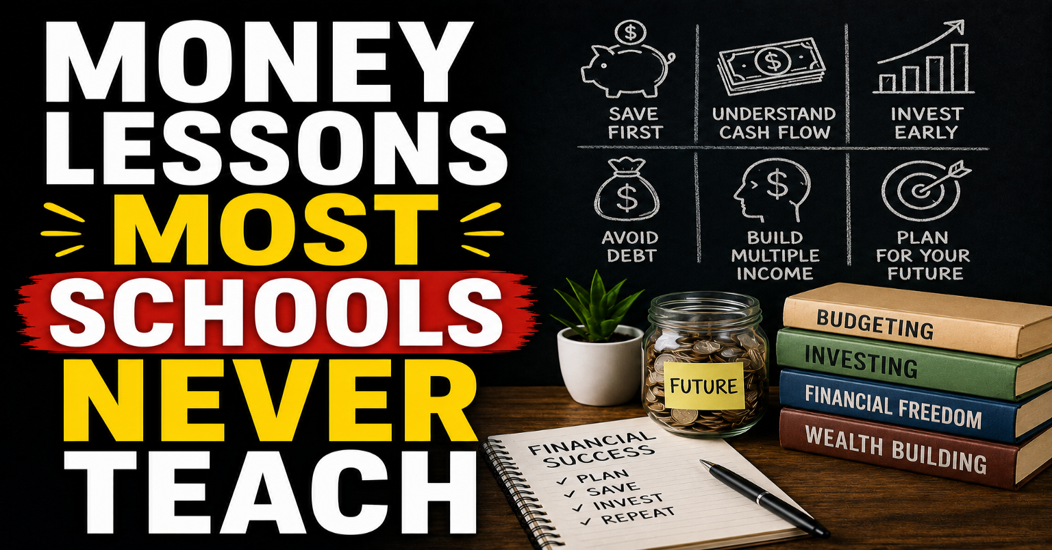 Money Lessons Most Schools Never Teach
