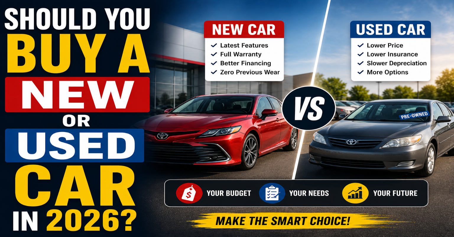 Should You Buy a New or Used Car in 2026?