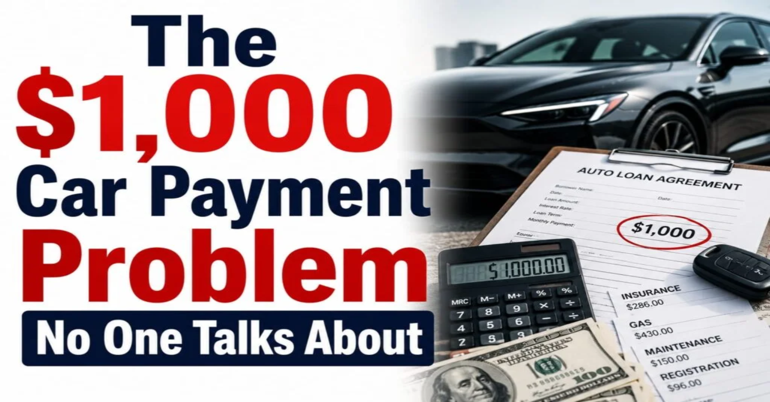 The $1,000 Car Payment Problem No One Talks About