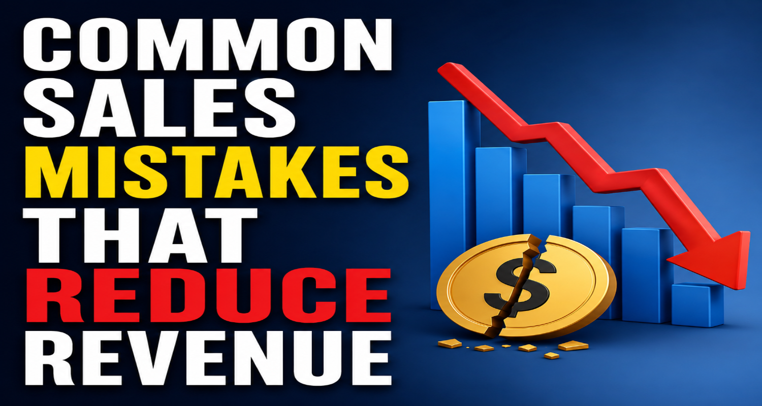 Common Sales Mistakes That Reduce Revenue