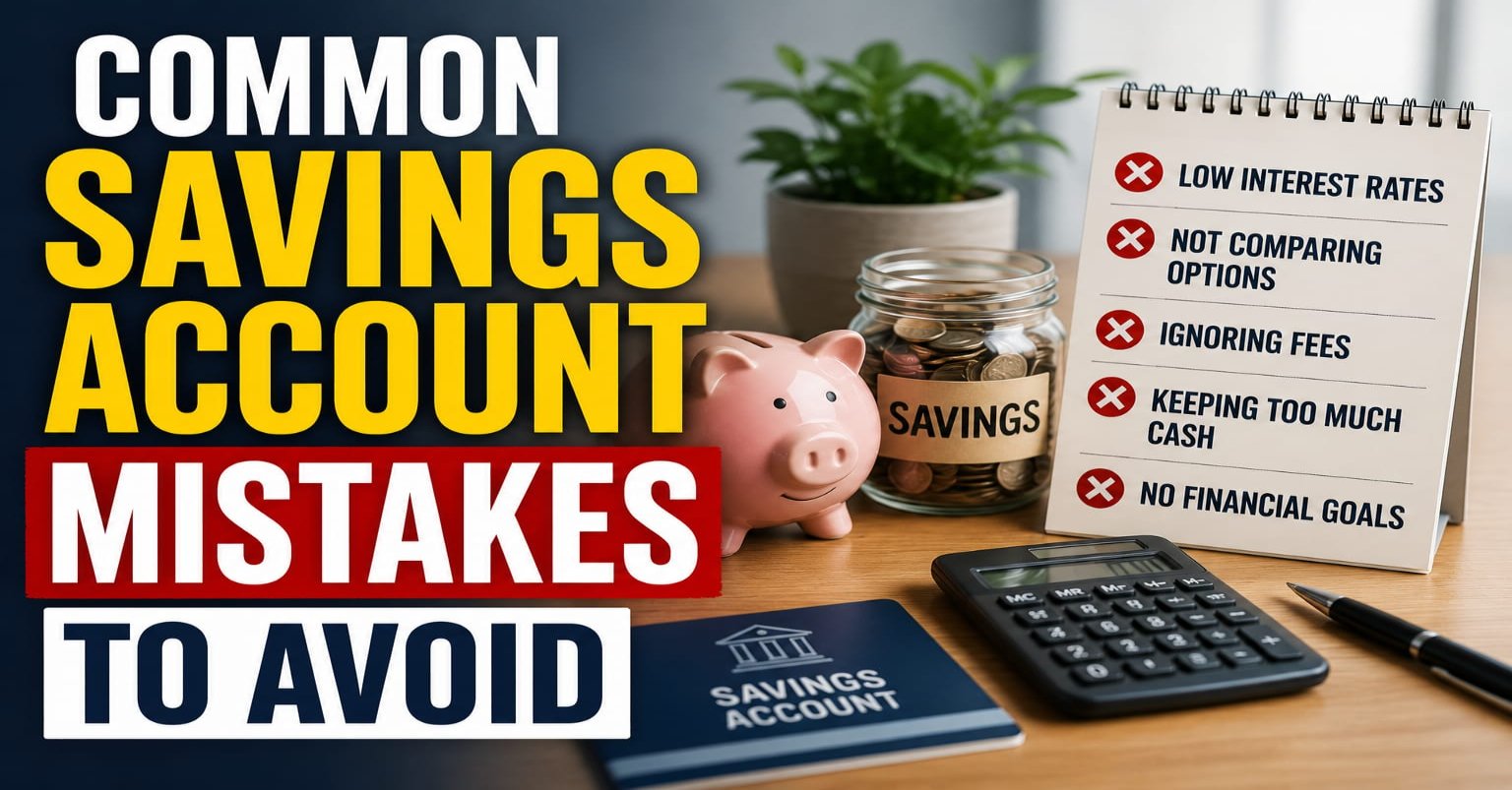 Common Savings Account Mistakes to Avoid