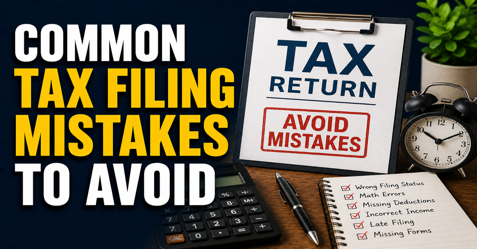 Common Tax Filing Mistakes to Avoid