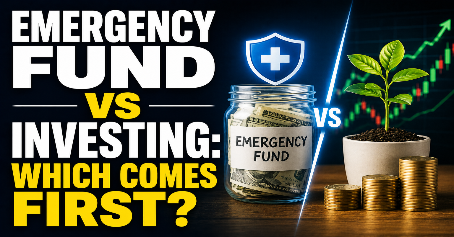 Emergency Fund vs Investing: Which Comes First?