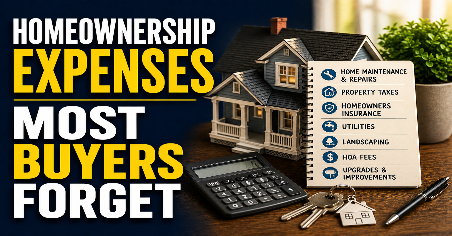 Homeownership Expenses Most Buyers Forget