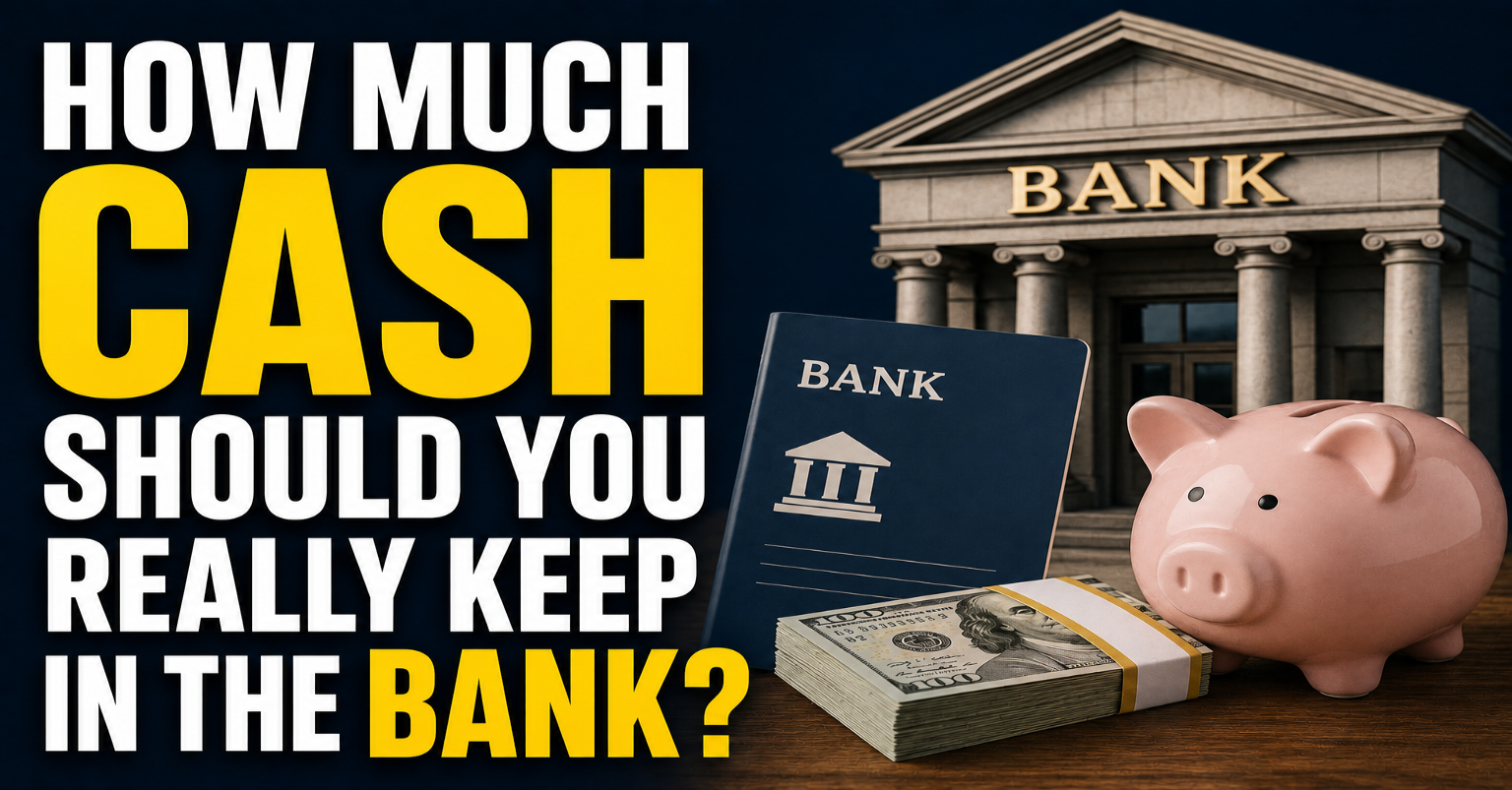 How Much Cash Should You Really Keep in the Bank?