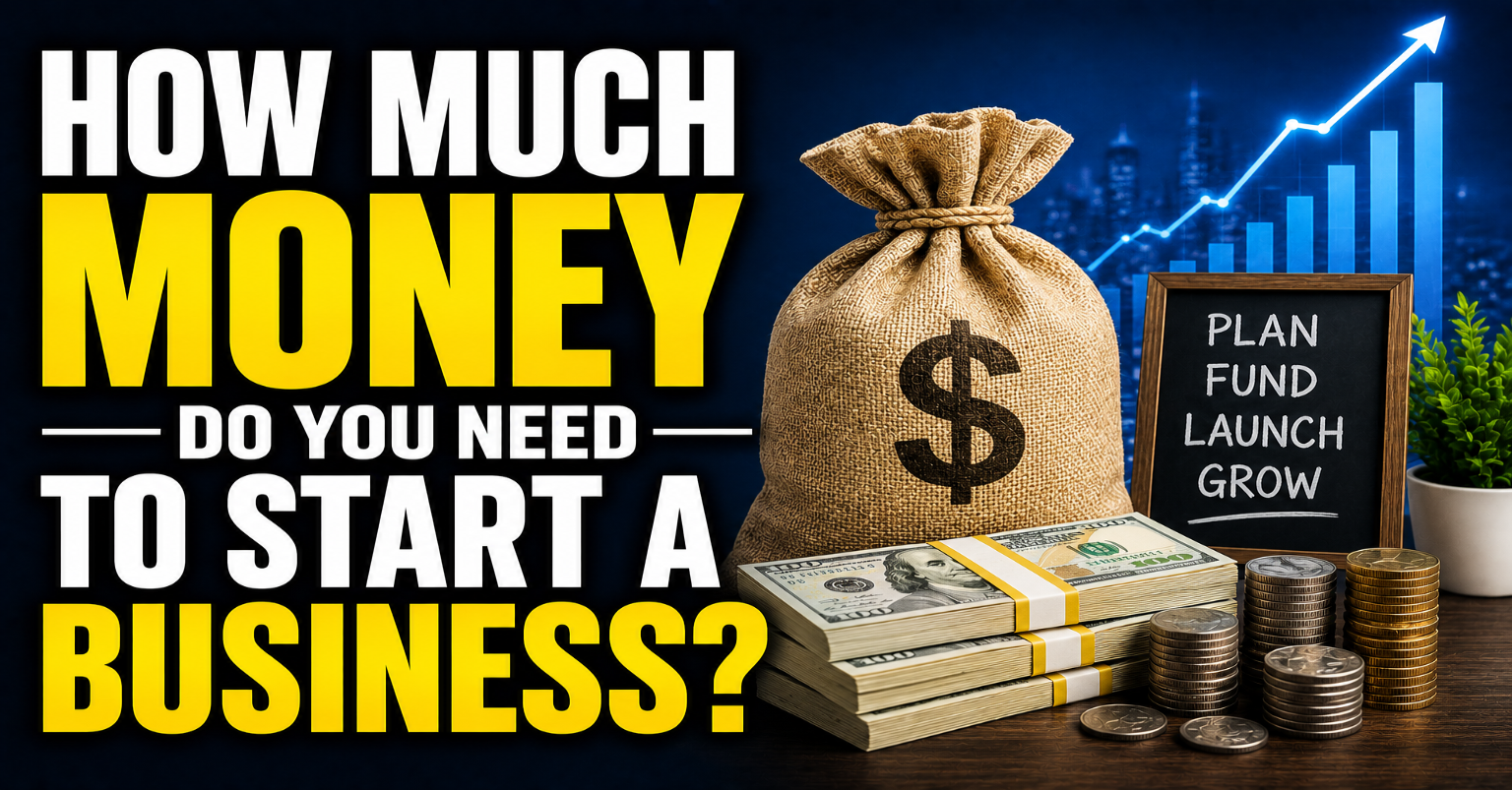 How Much Money Do You Need to Start a Business?