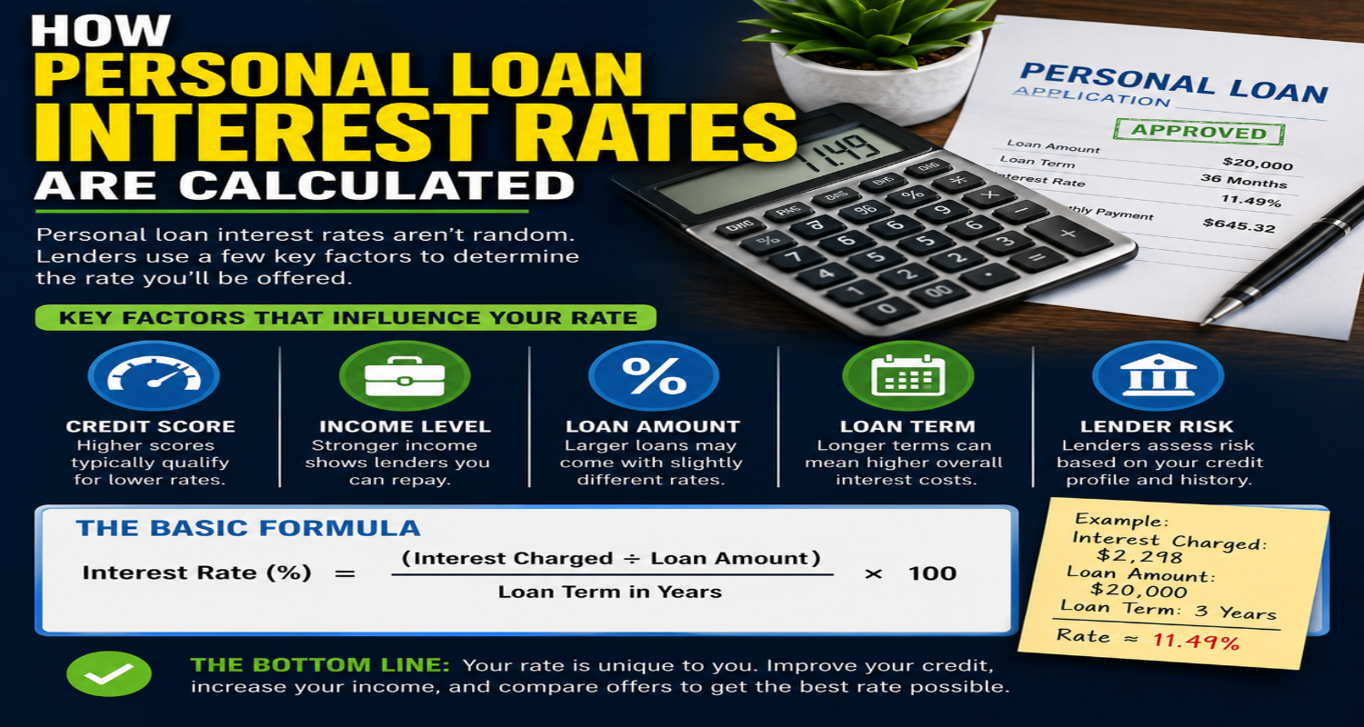 How Personal Loan Interest Rates Are Calculated