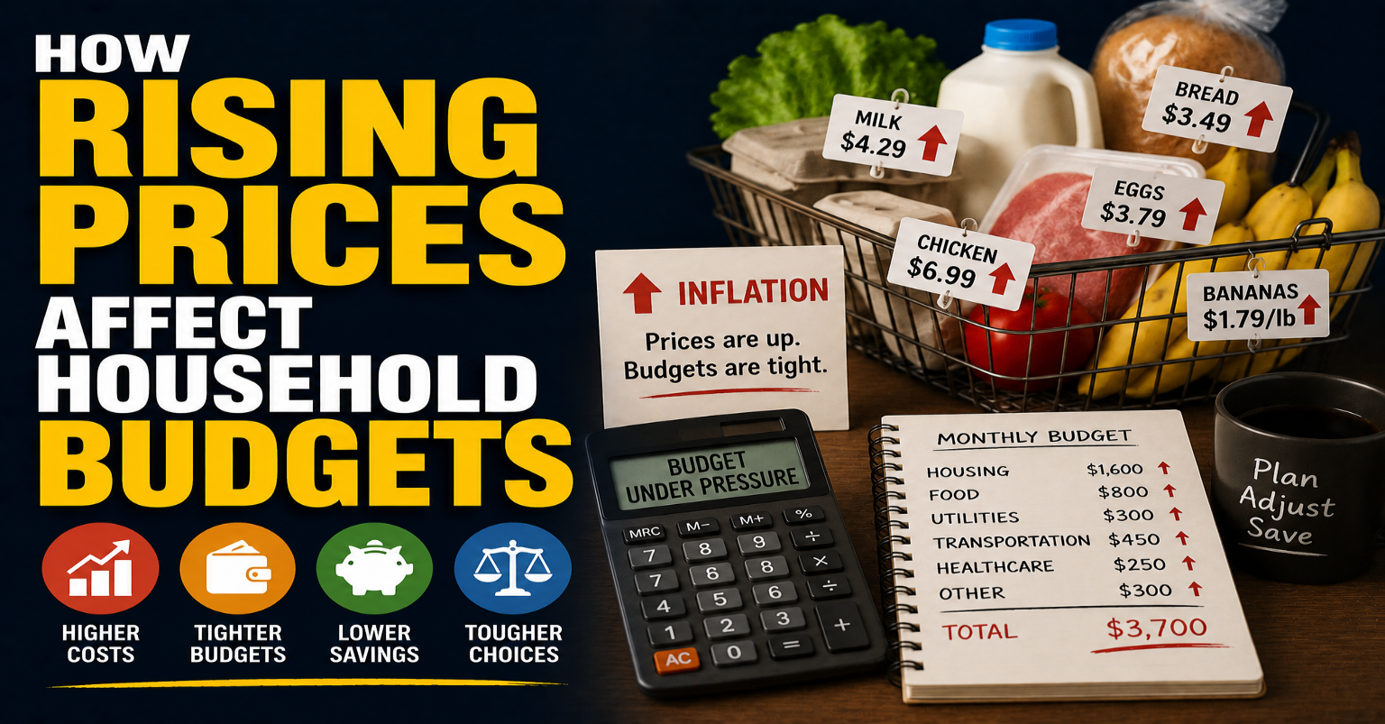 How Rising Prices Affect Household Budgets