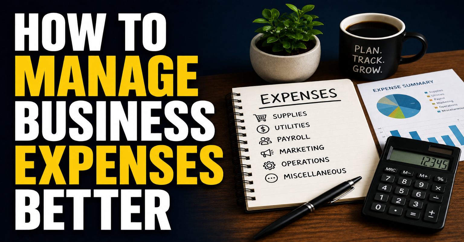 How to Manage Business Expenses Better