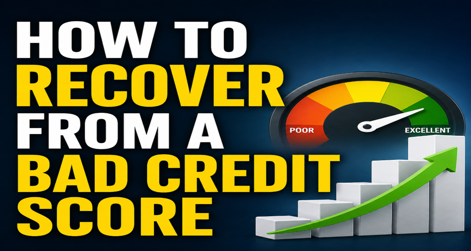 How to Recover From a Bad Credit Score