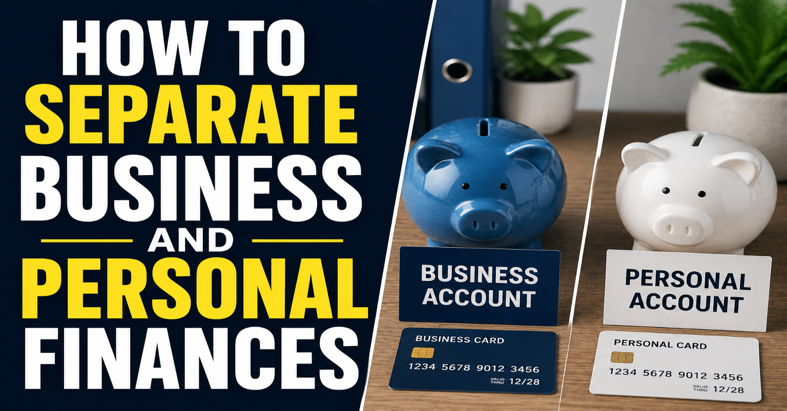 How to Separate Business and Personal Finances