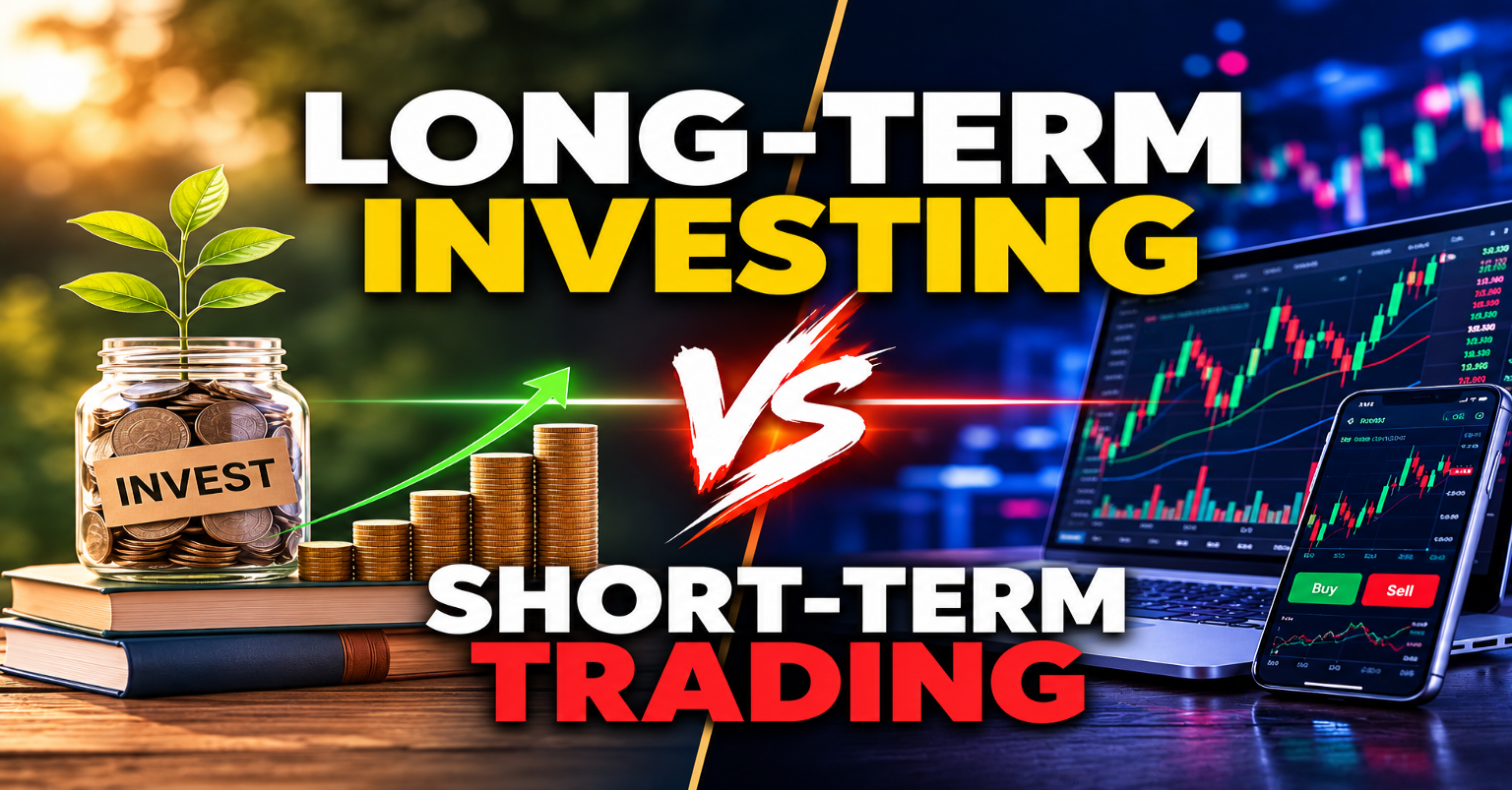 Long-Term Investing vs Short-Term Trading