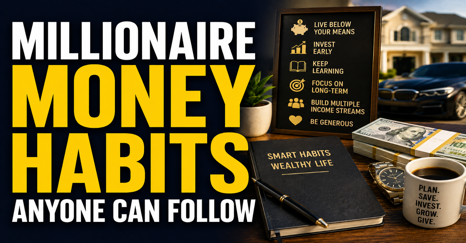 Millionaire Money Habits Anyone Can Follow