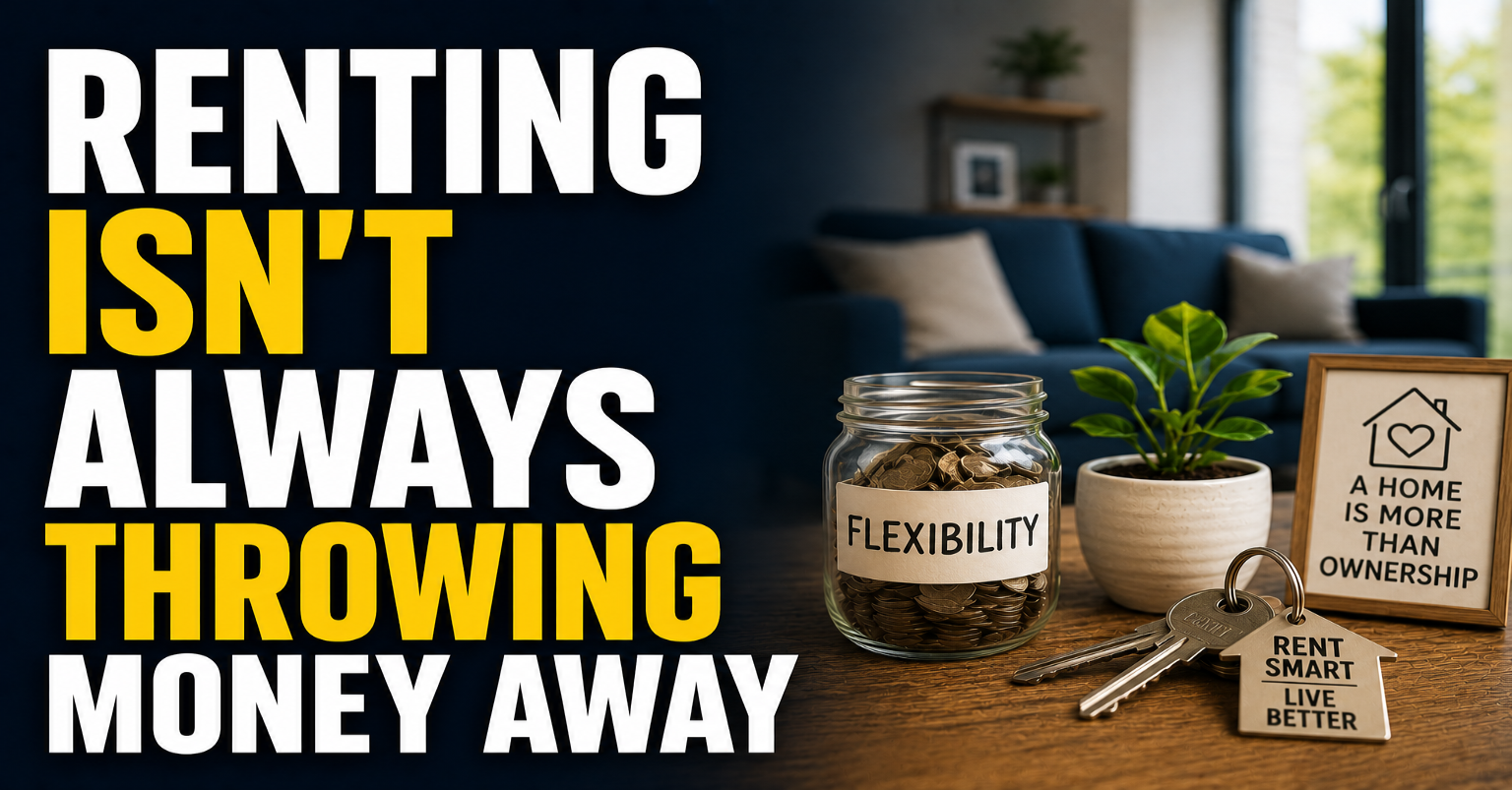 Renting Isn’t Always Throwing Money Away