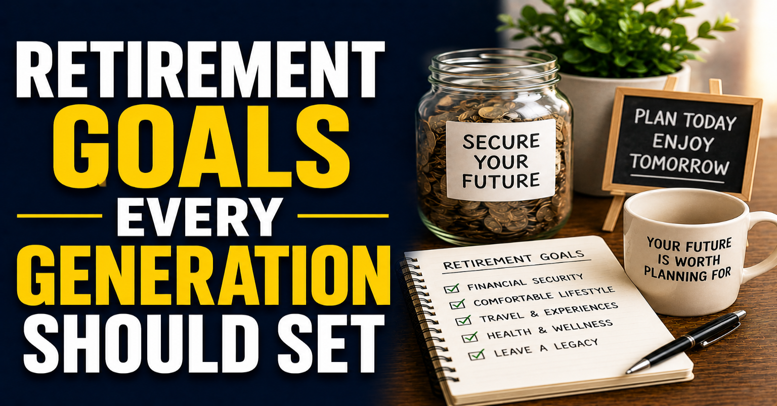 Retirement Goals Every Generation Should Set
