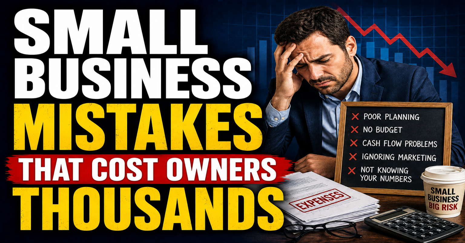 Small Business Mistakes That Cost Owners Thousands