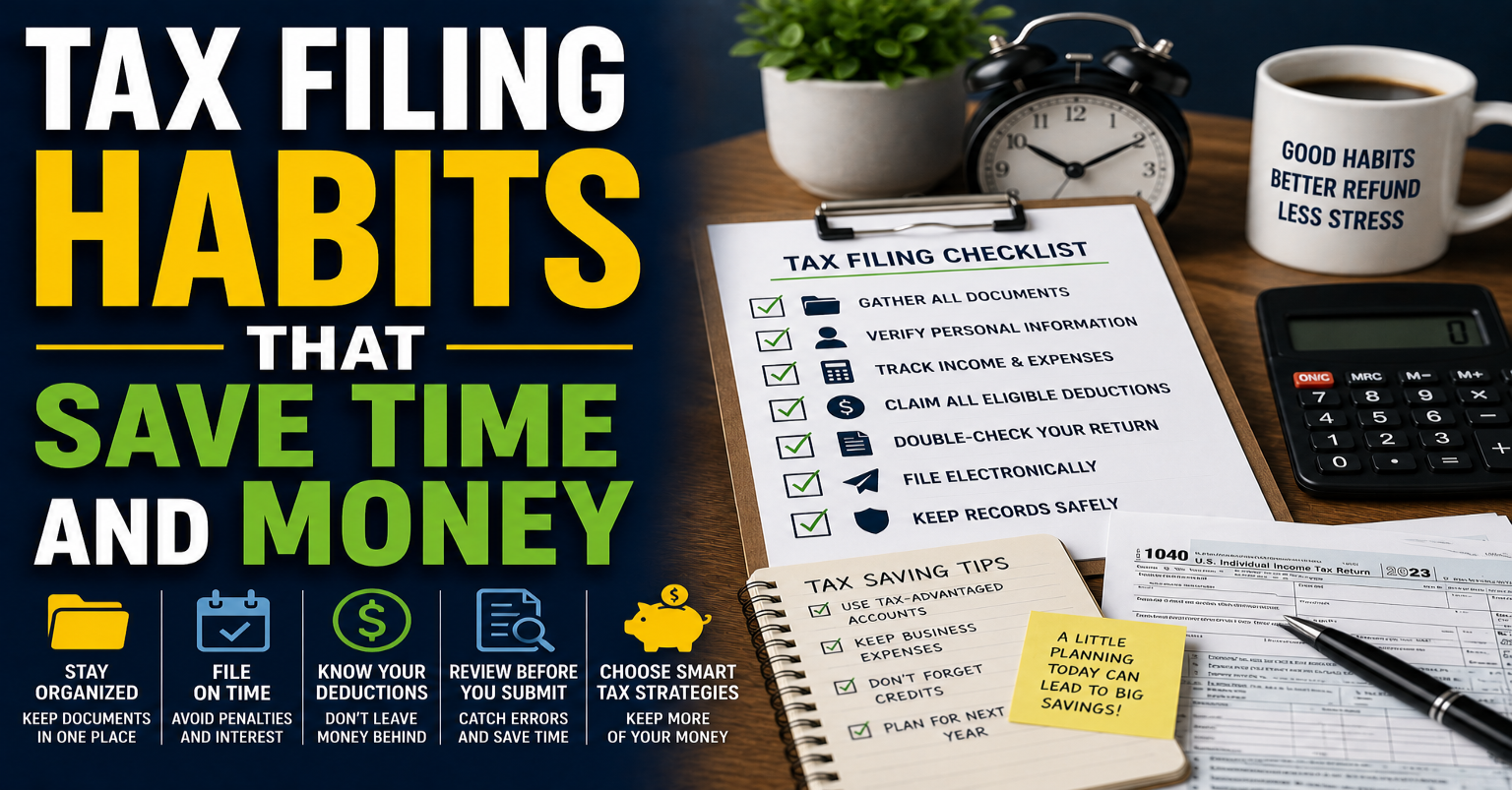 Tax Filing Habits That Save Time and Money