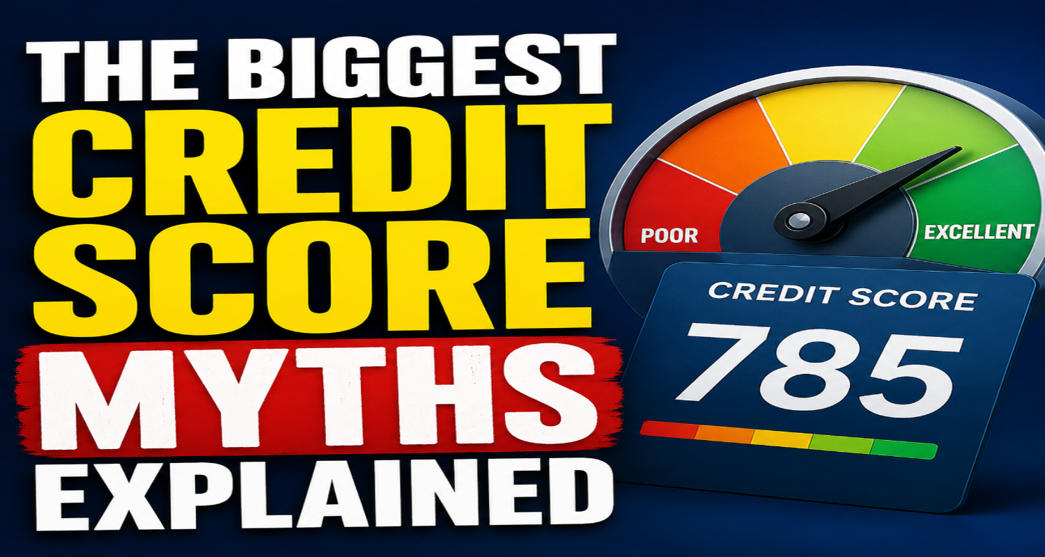 The Biggest Credit Score Myths Explained