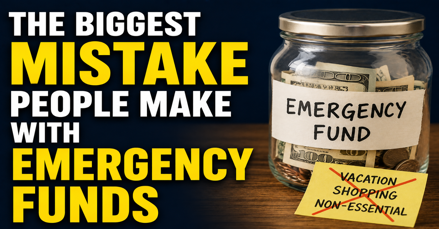 The Biggest Mistake People Make With Emergency Funds