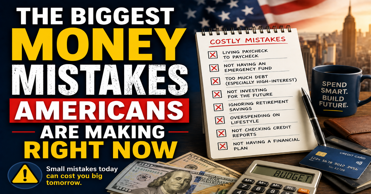 The Biggest Money Mistakes Americans Are Making Right Now