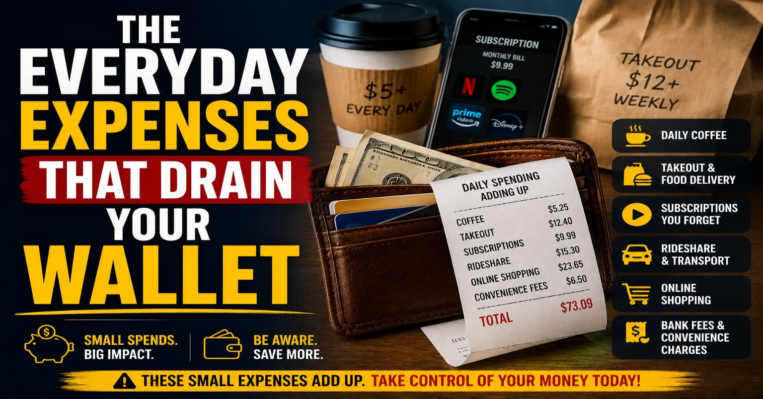 The Everyday Expenses That Drain Your Wallet