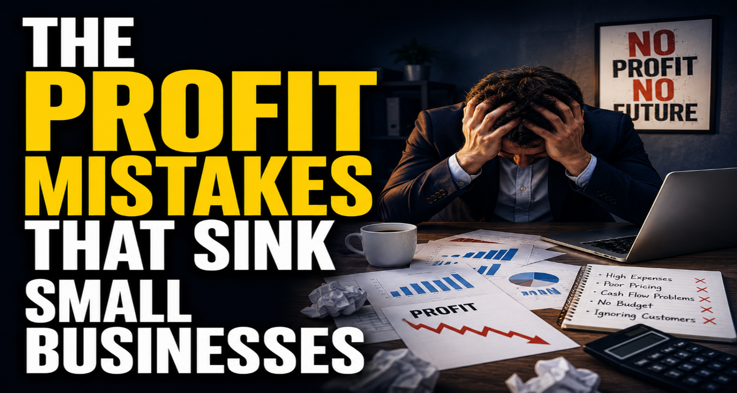 The Profit Mistakes That Sink Small Businesses