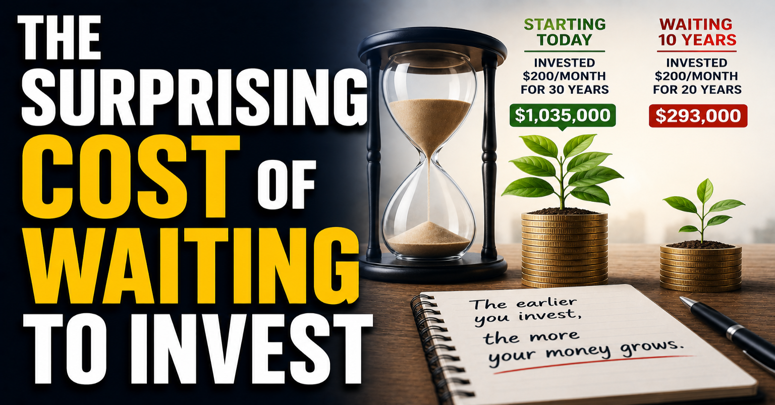 The Surprising Cost of Waiting to Invest