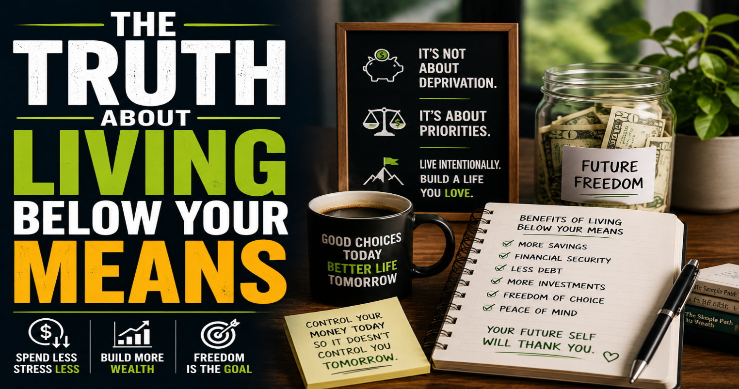 The Truth About Living Below Your Means