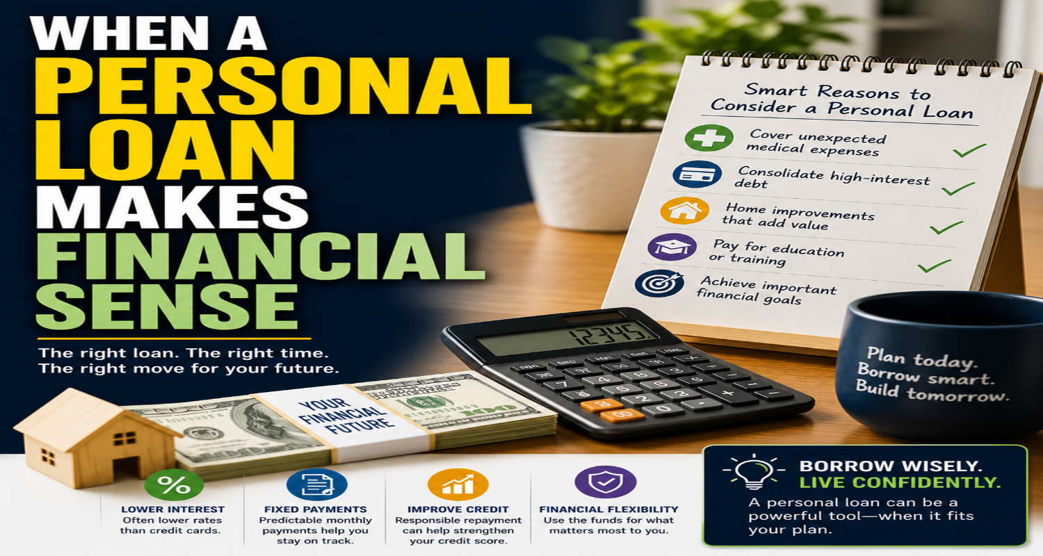 When a Personal Loan Makes Financial Sense