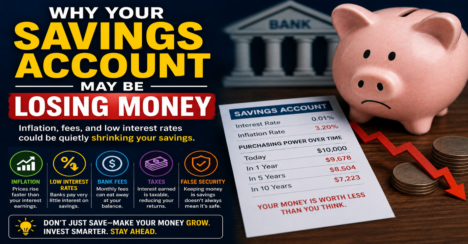 Why Your Savings Account May Be Losing Money