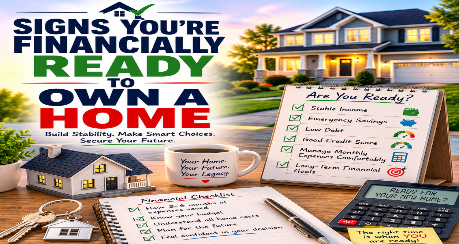 Signs You’re Financially Ready to Own a Home