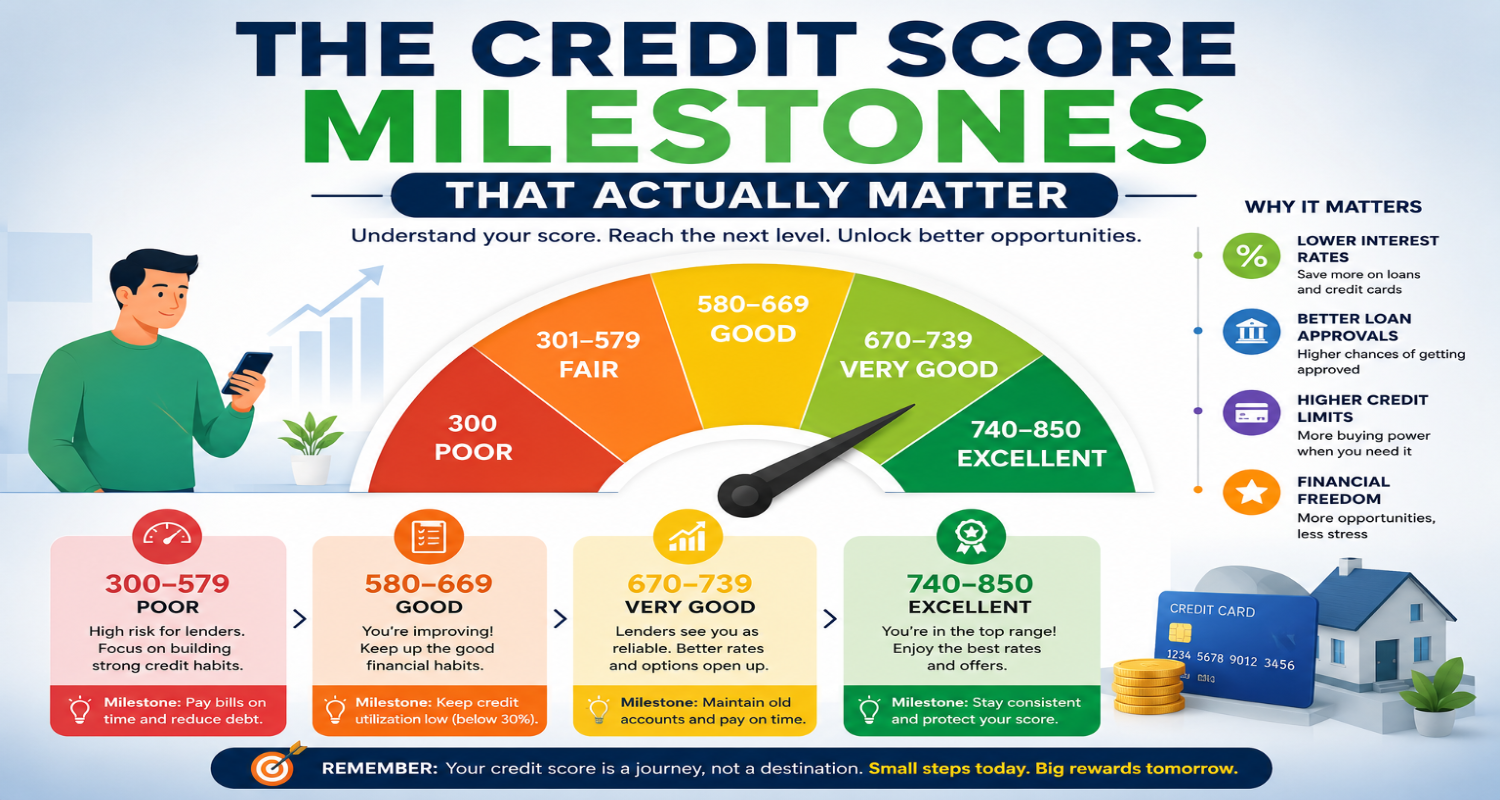 The Credit Score Milestones That Actually Matter